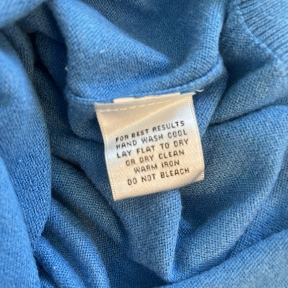 Peter Millar Blue V-Neck Sweater Vest - Picture 6 of 6